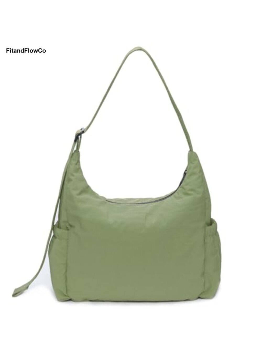 Nylon Hobo Crossbody Bag Lightweight Shoulder Travel Handbag